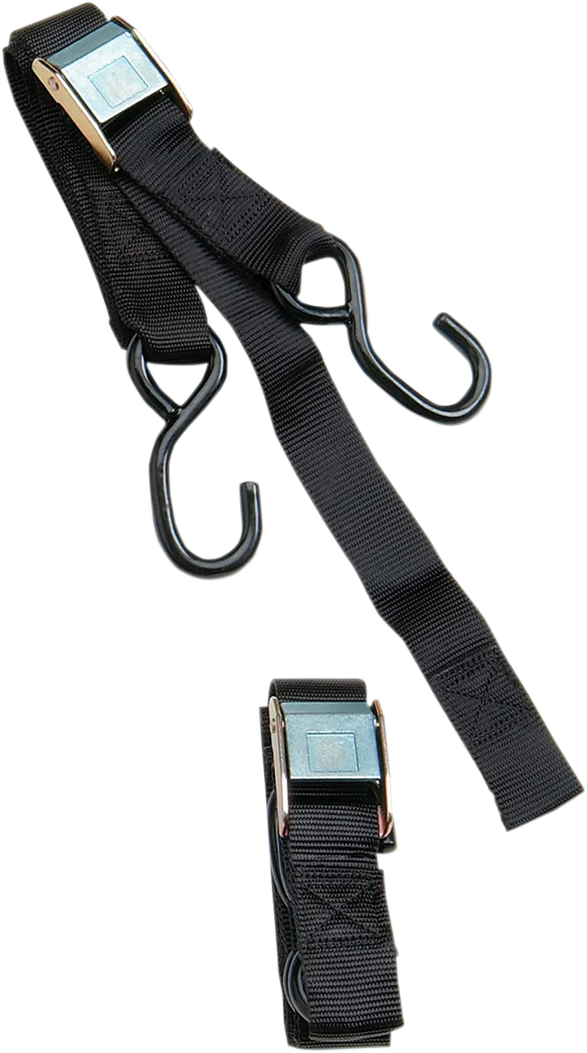 Parts unlimited Cam Buckle Tie-Down - 1" x 5-1/2' - Red - Detail View