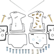 Load image into Gallery viewer, Parts unlimited Carburetor Repair Kit - Arctic Cat 26-1787 - Main Product View