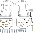 Load image into Gallery viewer, Parts unlimited Carburetor Repair Kit - Arctic Cat 26-1924 - Main Product View