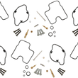 Load image into Gallery viewer, Parts unlimited Carburetor Repair Kit - Honda 26-1629 - Main Product View