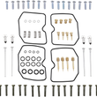 Load image into Gallery viewer, Parts unlimited Carburetor Repair Kit - Kawasaki 26-1648 - Main Product View
