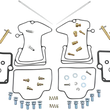 Load image into Gallery viewer, Parts unlimited Carburetor Repair Kit - Polaris 26-1840 - Main Product View