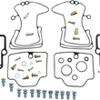 Load image into Gallery viewer, Parts unlimited Carburetor Repair Kit - Ski-Doo 26-1863 - Main Product View