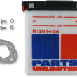 Load image into Gallery viewer, Parts unlimited Conventional Battery 12N14-3A - Main Product View