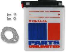 Load image into Gallery viewer, Parts unlimited Conventional Battery 12N14-3A - Main Product View