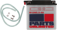 Load image into Gallery viewer, Parts unlimited Conventional Battery 12N5.5-4A - Main Product View