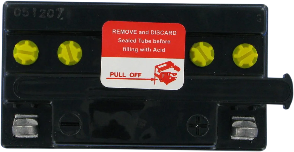 Parts unlimited Conventional Battery 12N7-3B - Side View