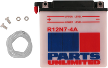 Load image into Gallery viewer, Parts unlimited Conventional Battery 12N7-4A - Main Product View