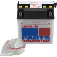 Load image into Gallery viewer, Parts unlimited Conventional Battery 12N7D-3B - Main Product View