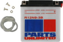 Load image into Gallery viewer, Parts unlimited Conventional Battery 12N9-3B - Main Product View