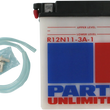 Load image into Gallery viewer, Parts unlimited Conventional Battery - Side View