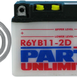 Load image into Gallery viewer, Parts unlimited Conventional Battery 6CB112D - Side View