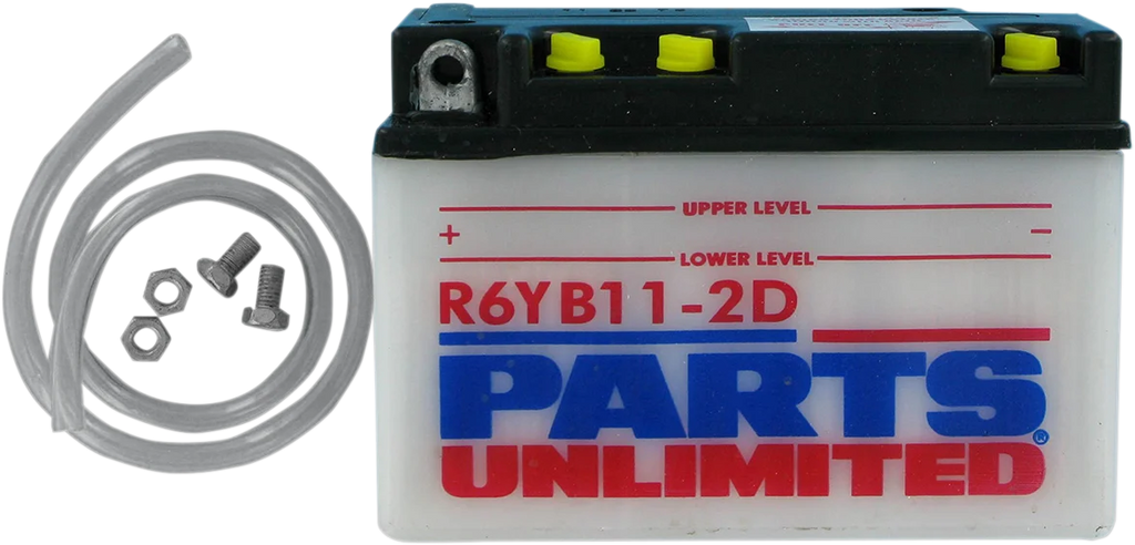 Parts unlimited Conventional Battery 6CB112D - Side View