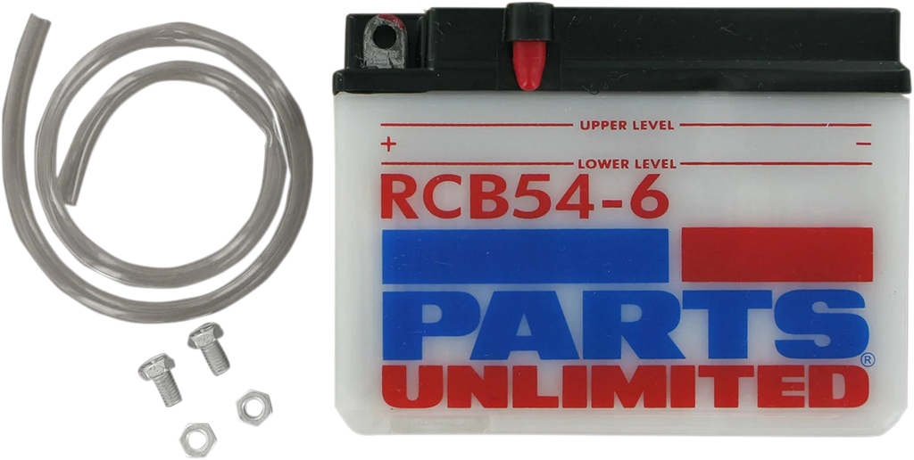 Parts unlimited Conventional Battery 6N12A-2C(B54-6) - Back View