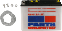 Load image into Gallery viewer, Parts unlimited Conventional Battery 6N12A-2D - Main Product View