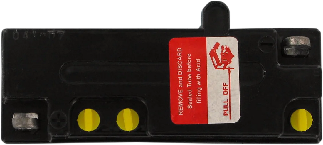 Parts unlimited Conventional Battery 6N12A-2D - Side View