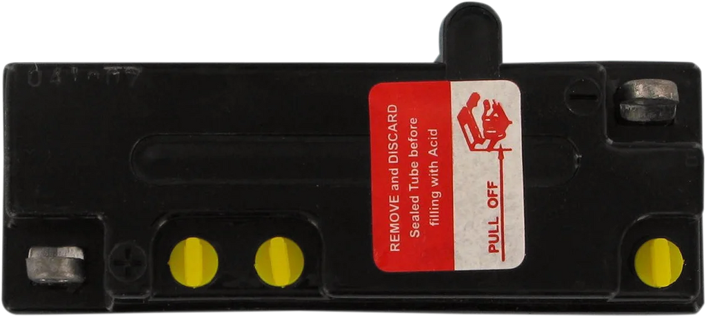 Parts unlimited Conventional Battery 6N12A-2D - Side View