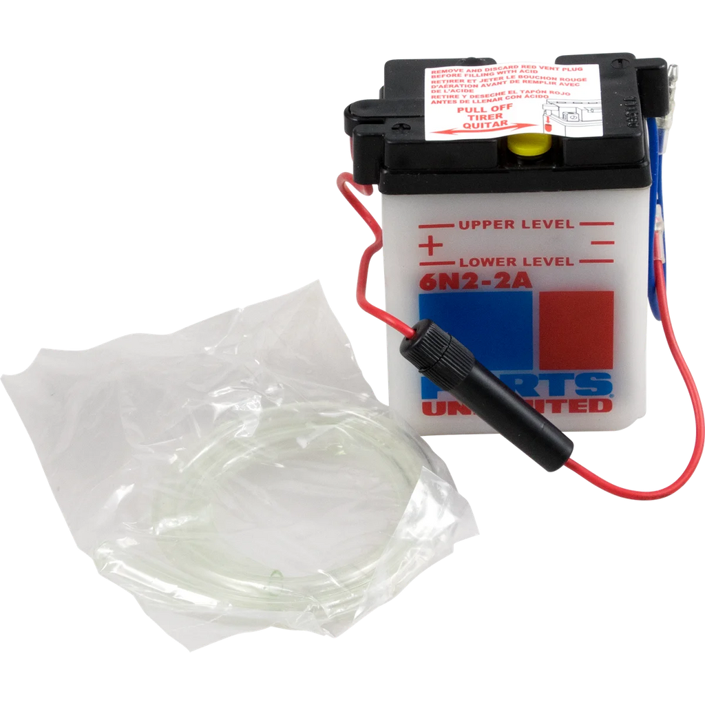 Parts unlimited Conventional Battery 6N22A - Main Product View