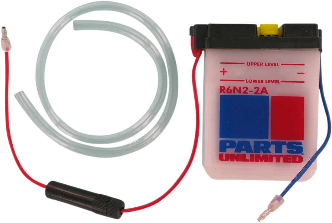 Parts unlimited Conventional Battery 6N22A - Installation View