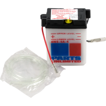 Load image into Gallery viewer, Parts unlimited Conventional Battery 6N22A4 - Main Product View