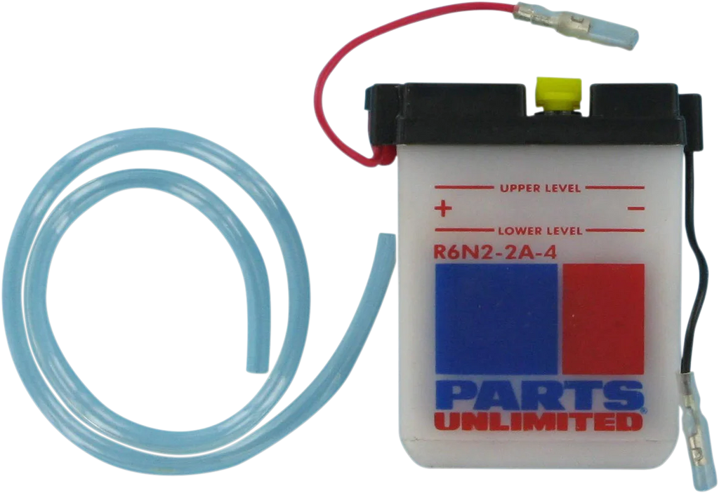 Parts unlimited Conventional Battery 6N22A4 - Side View