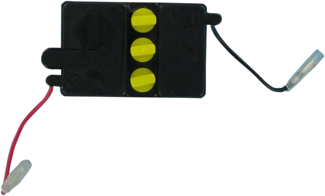 Parts unlimited Conventional Battery 6N22A4 - Back View