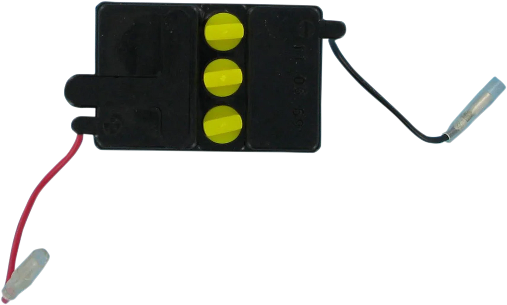 Parts unlimited Conventional Battery 6N22A4 - Back View