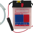 Load image into Gallery viewer, Parts unlimited Conventional Battery 6N2A2C - Back View