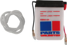 Load image into Gallery viewer, Parts unlimited Conventional Battery 6N4-2A - Main Product View