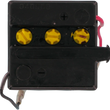Load image into Gallery viewer, Parts unlimited Conventional Battery 6N4-2A - Side View