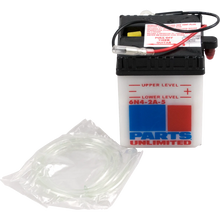 Load image into Gallery viewer, Parts unlimited Conventional Battery 6N42A5 - Main Product View