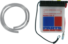 Load image into Gallery viewer, Parts unlimited Conventional Battery 6N42A5 - Side View