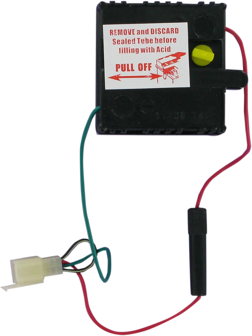 Parts unlimited Conventional Battery 6N42A8 - Side View