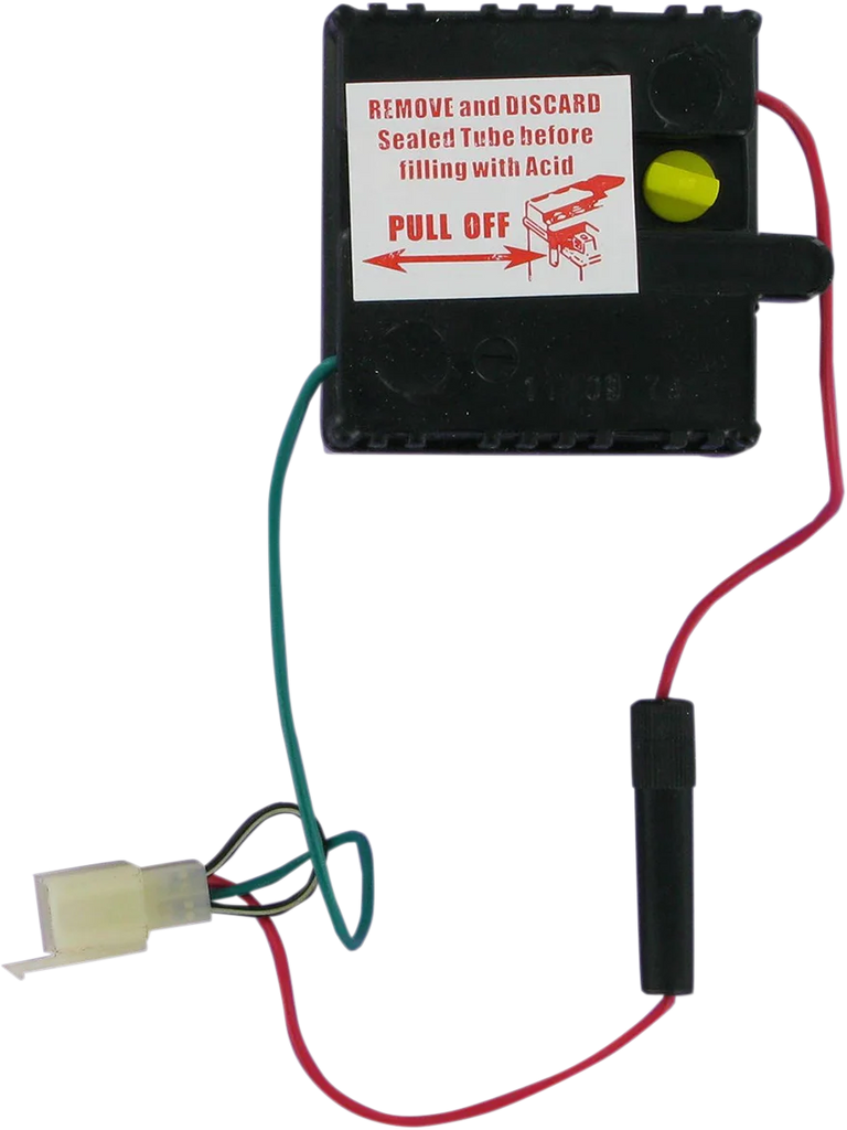 Parts unlimited Conventional Battery 6N42A8 - Side View