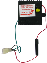 Load image into Gallery viewer, Parts unlimited Conventional Battery 6N42A8 - Side View