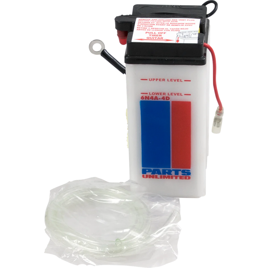 Parts unlimited Conventional Battery 6N4A4D - Main Product View