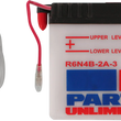 Load image into Gallery viewer, Parts unlimited Conventional Battery 6N4B-2A-3 - Main Product View