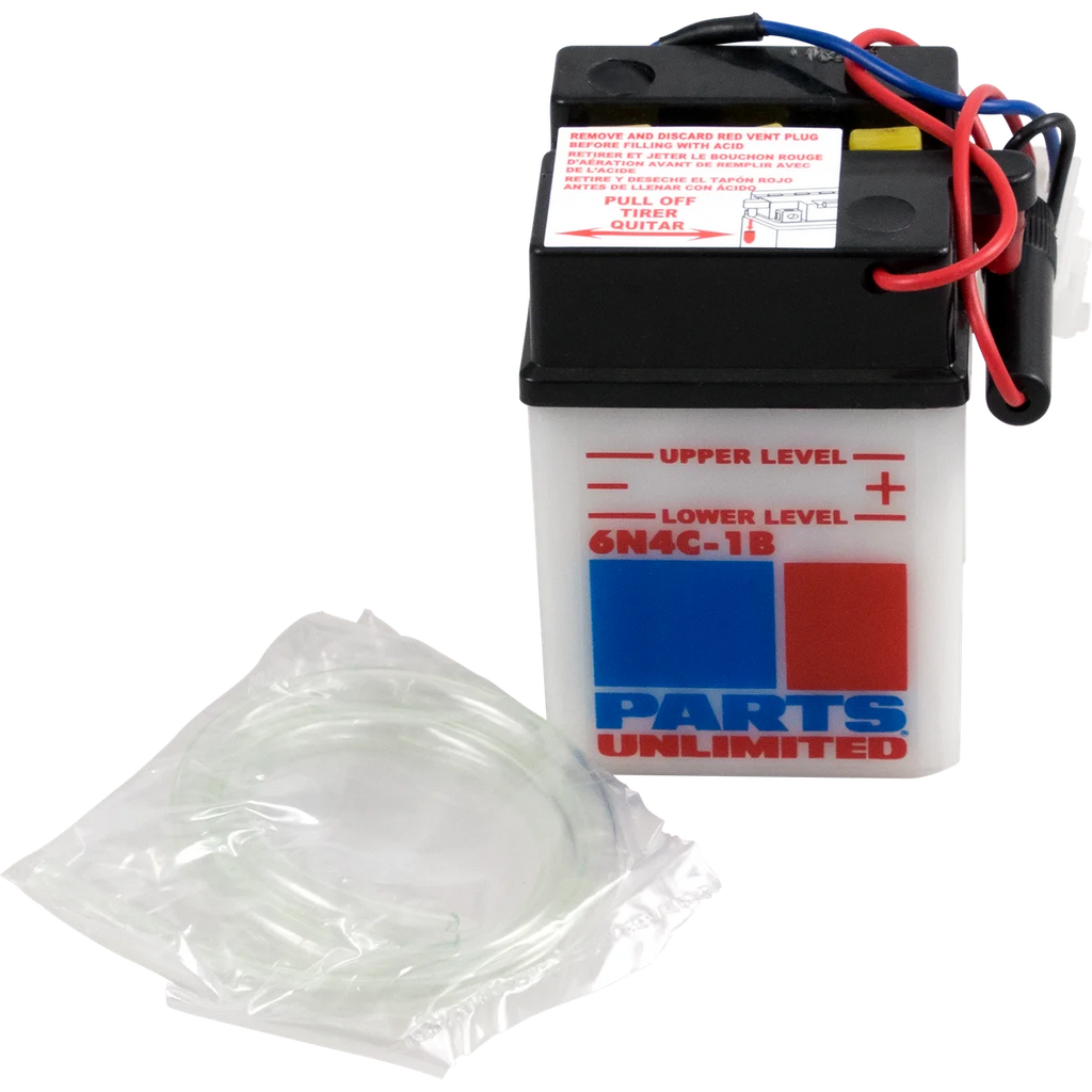 Parts unlimited Conventional Battery 6N4C1B - Main Product View