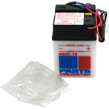 Load image into Gallery viewer, Parts unlimited Conventional Battery 6N4C1B - Main Product View