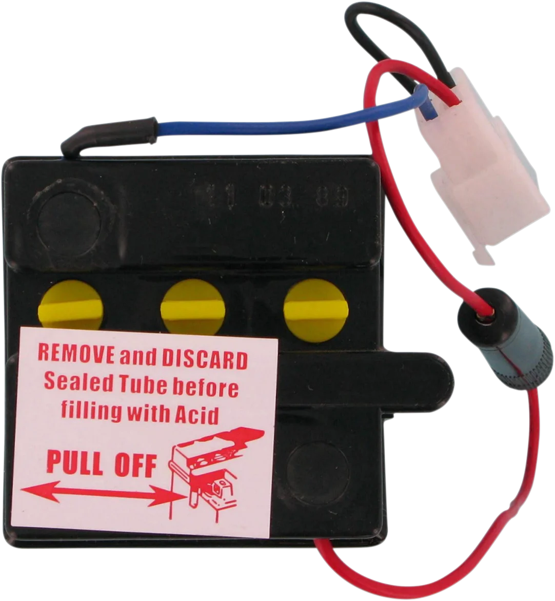 Parts unlimited Conventional Battery 6N4C1B - Side View