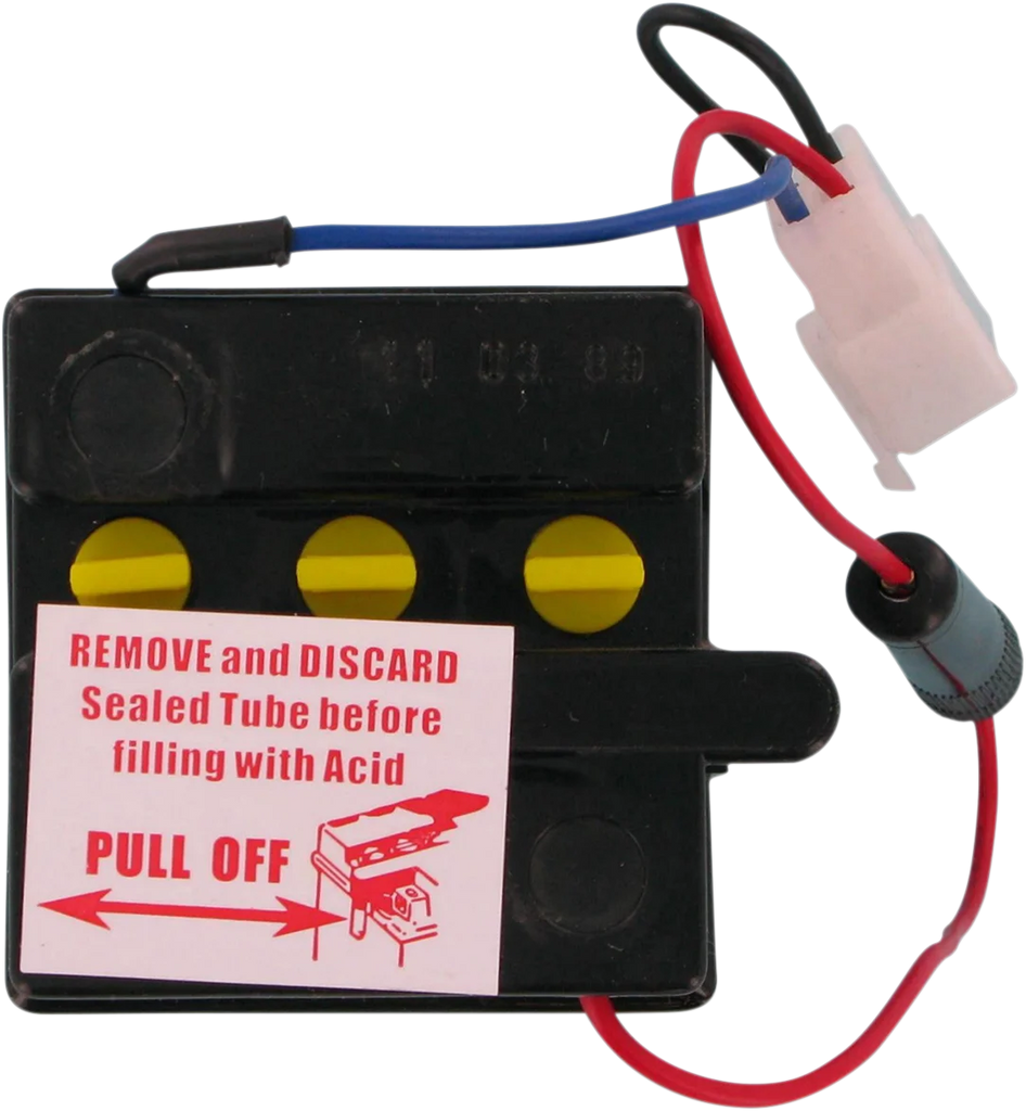 Parts unlimited Conventional Battery 6N4C1B - Side View