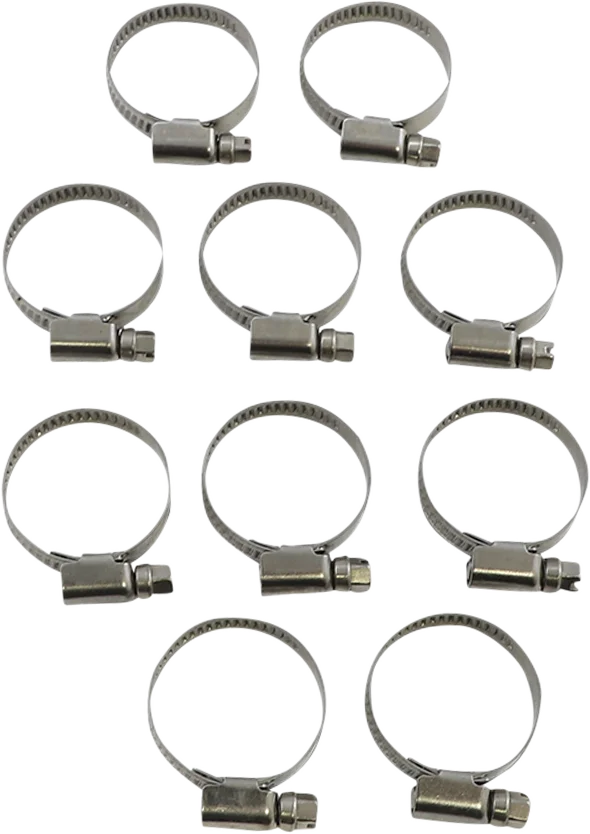 Parts unlimited Embossed Hose Clamp - 20-32 mm T03-6255-10 - Main Product View
