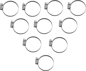 Parts unlimited Embossed Hose Clamp - 32-50 mm T03-6257-10 - Main Product View