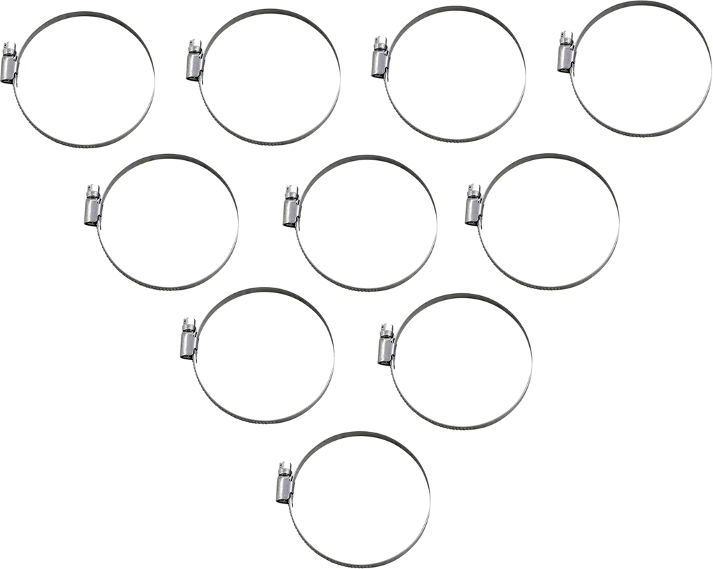 Parts unlimited Embossed Hose Clamp - 60-80 mm T03-6260-10 - Main Product View