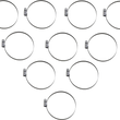 Load image into Gallery viewer, Parts unlimited Embossed Hose Clamp - 70-90 mm T03-6261-10 - Main Product View