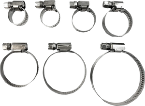Parts unlimited Embossed Hose Clamp - 8-12 mm T03-6251-10 - Main Product View