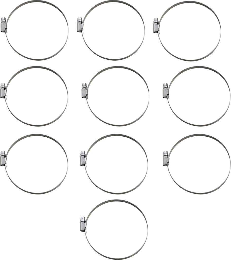 Parts unlimited Embossed Hose Clamp - 80-100 mm T03-6262-10 - Main Product View