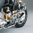 Load image into Gallery viewer, Parts unlimited Engine Guard Board - Chrome - GL 720215-BX1 - Side View