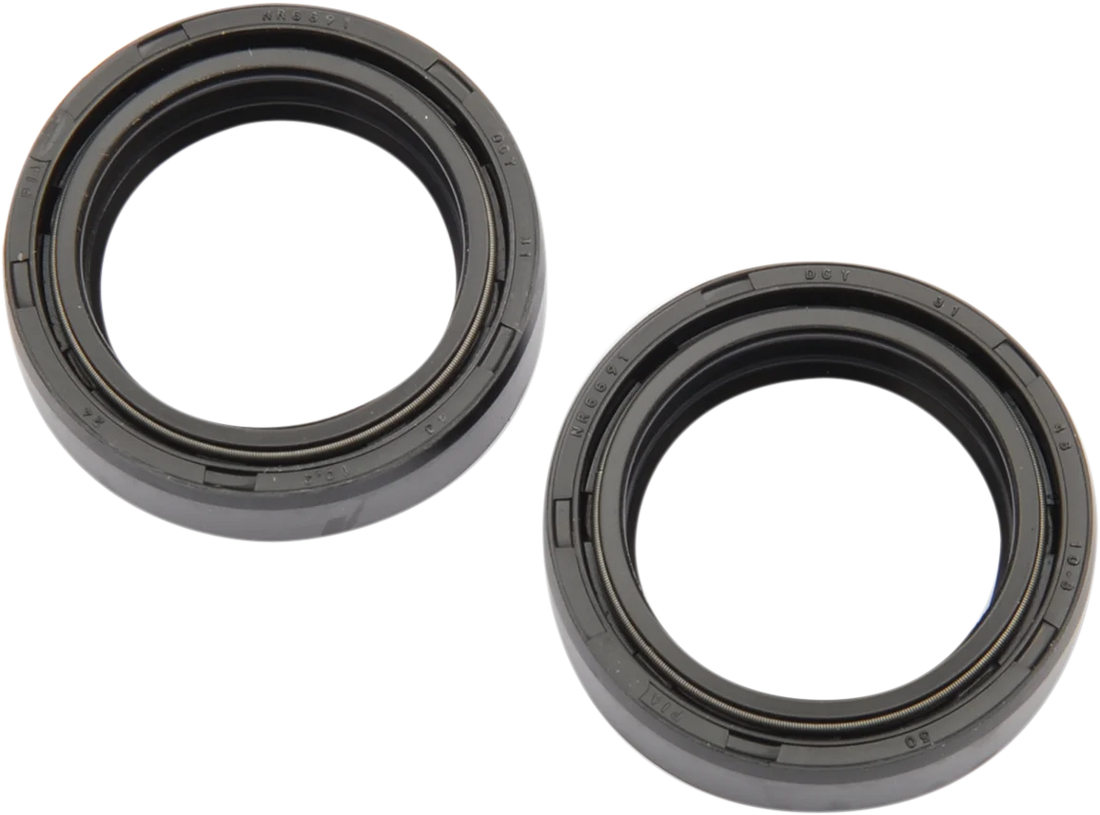 Parts unlimited Fork Seals - 31 mm ID x 43 mm OD x 10 mm T PUP40FORK455015 - Side View