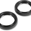 Load image into Gallery viewer, Parts unlimited Fork Seals - 38 mm ID x 50 mm OD x 8/9.5 mm T - NOK PUP40FORK455152 - Side View